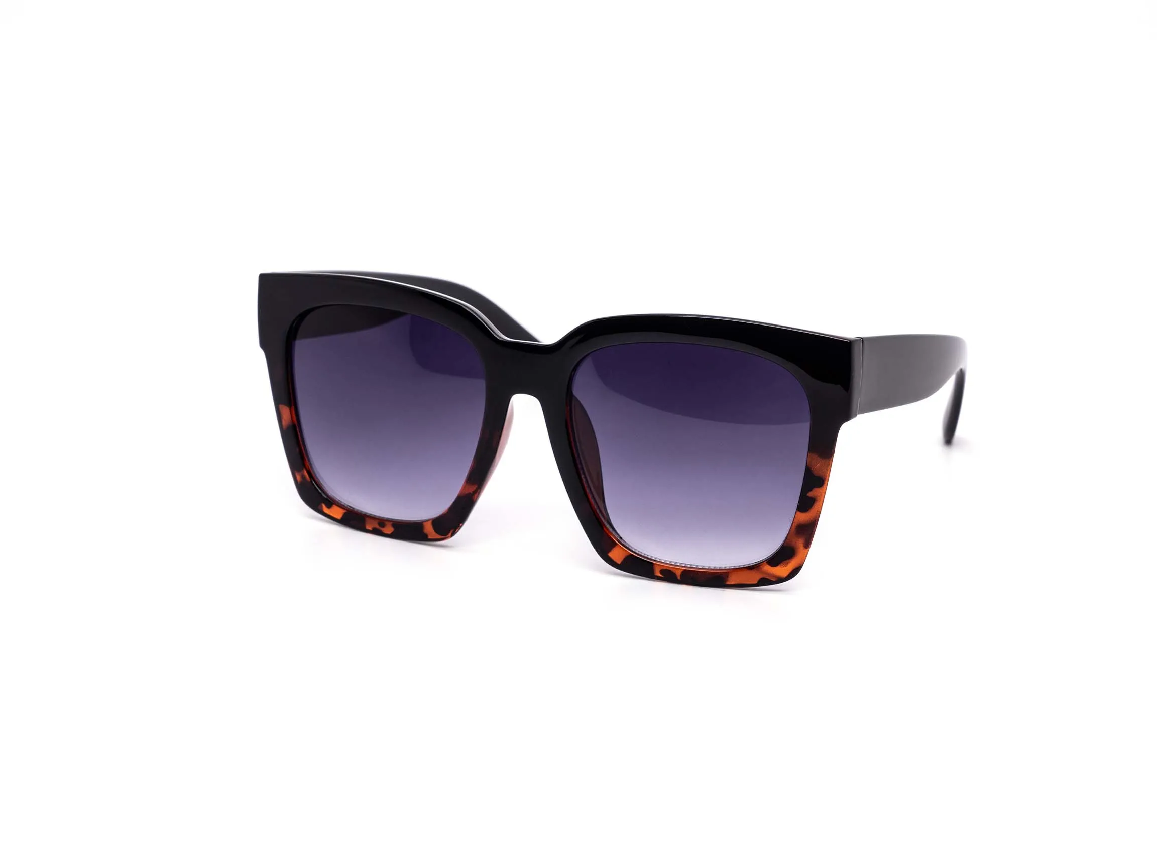 12 Pack: Classy Minimalistic Oversized Square Gradient Wholesale Sunglasses