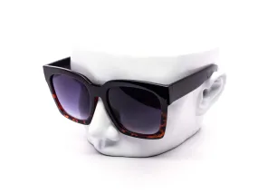 12 Pack: Classy Minimalistic Oversized Square Gradient Wholesale Sunglasses