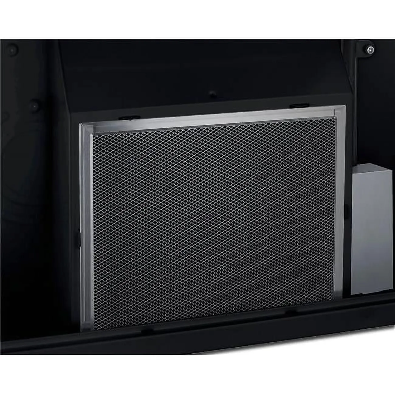 20 in. Under Cabinet Convertible Range Hood for Ducted or Ductless Use, Black