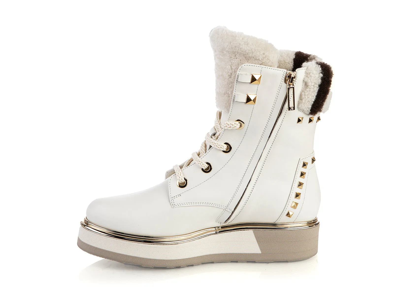 8744 Marino Fabiani Bootie / White