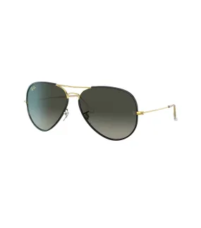 Aviator Full Color Sunglasses Black