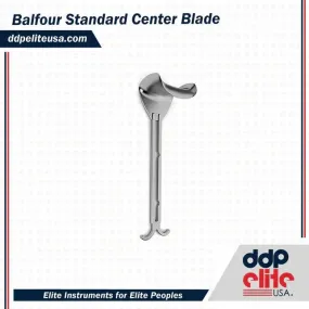 Balfour Standard Center Blade For Detachable System | Ddpeliteusa