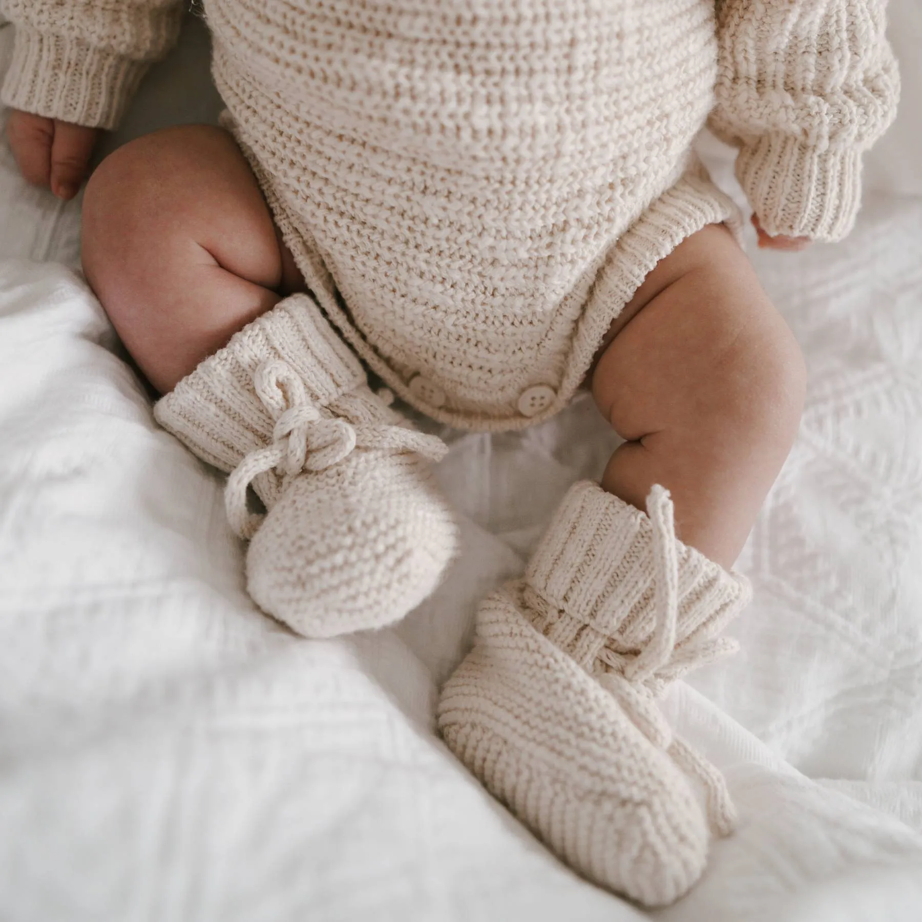BOOTIES | TEXTURED HONEY