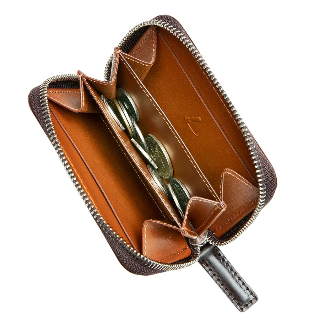 Bridle Zip Coin Case