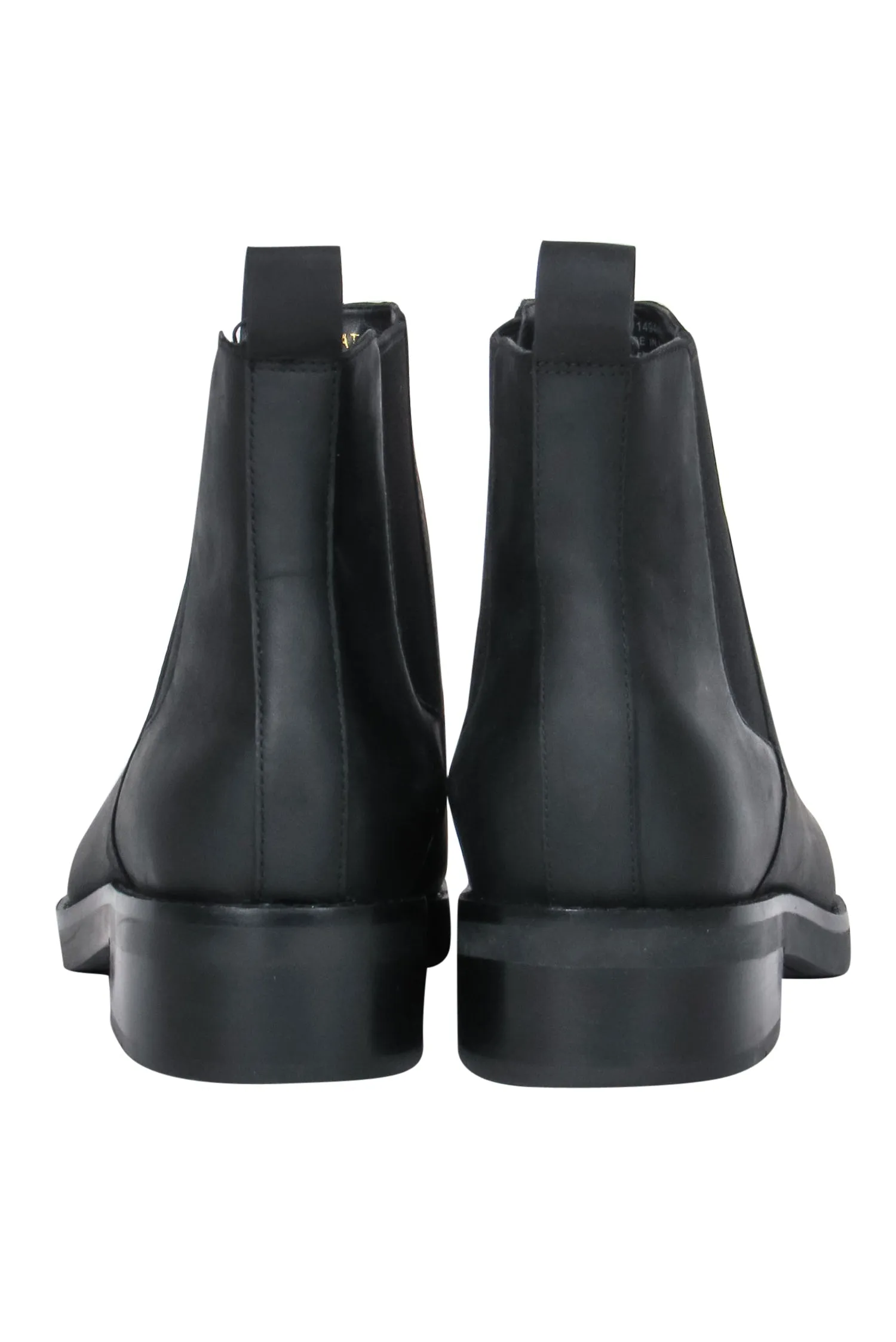 Cole Haan - Black Leather Waterproof "Mara Grand" Chelsea Rain Boots Sz 6.5