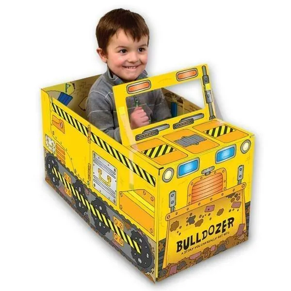 Convertible Bulldozer - Ages 0-5 - Hardback - Carly Blake