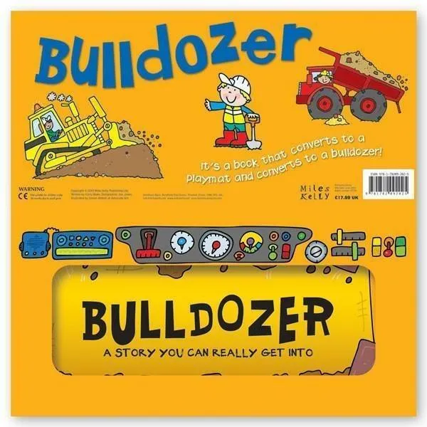 Convertible Bulldozer - Ages 0-5 - Hardback - Carly Blake
