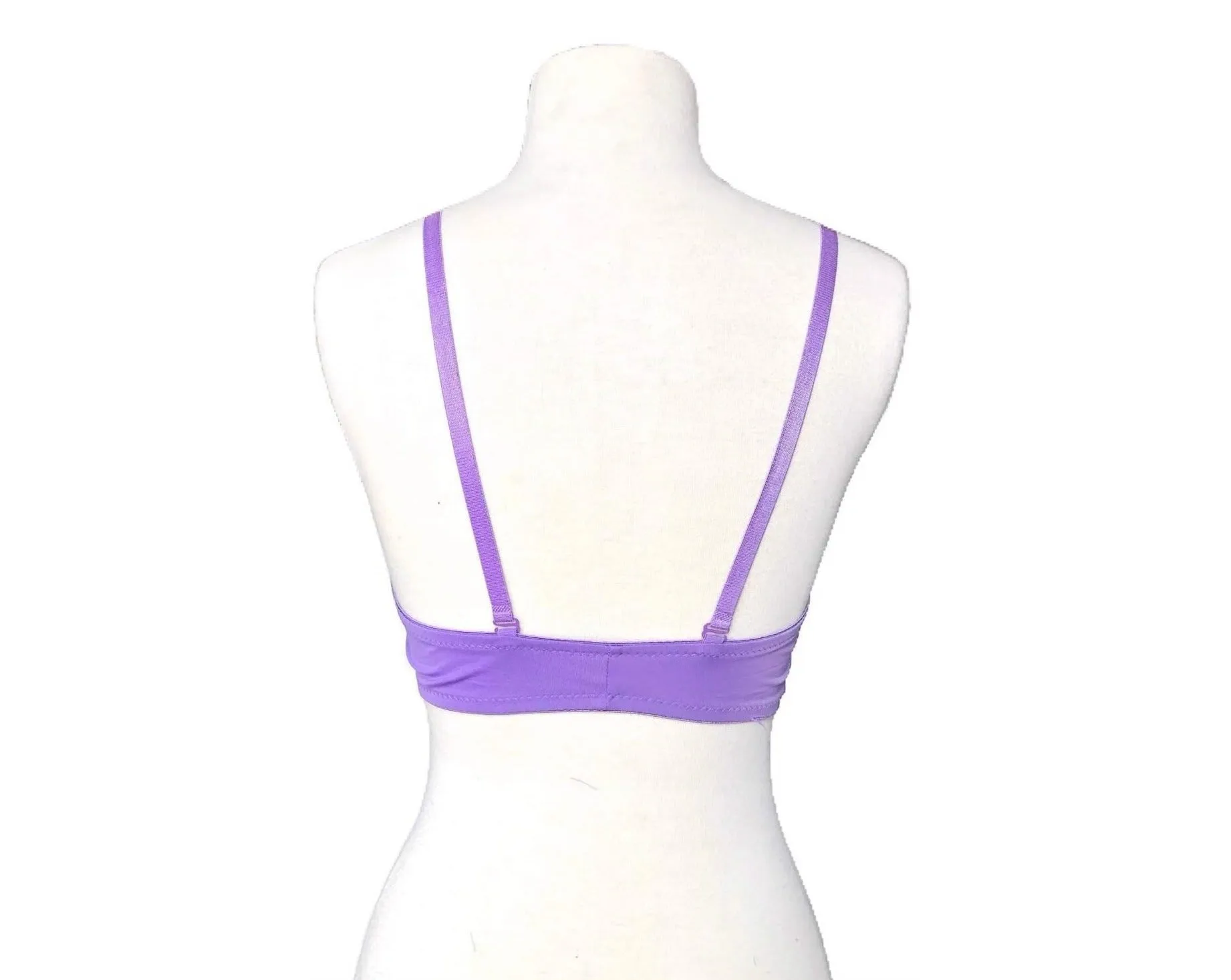 Convertible Front Close Bras with Rhinestones