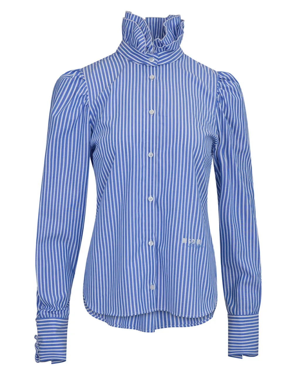 Detachable Collar Long Sleeves Top