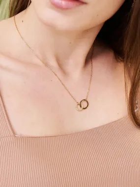 Elegant Hoops Gold Trendy Minimalist Necklace