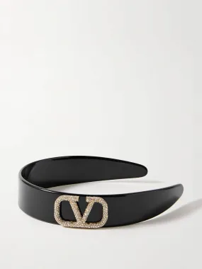 Embellished resin headband