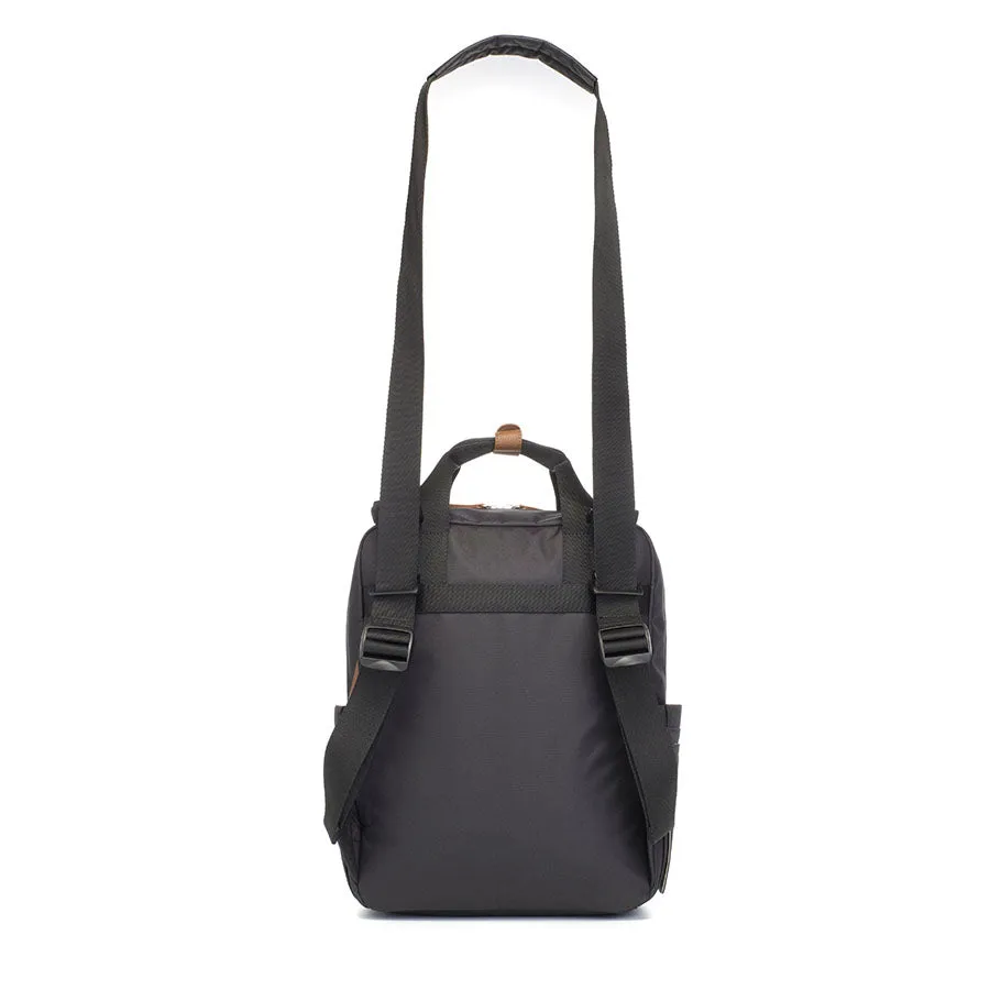 Georgi Eco Convertible Backpack Black