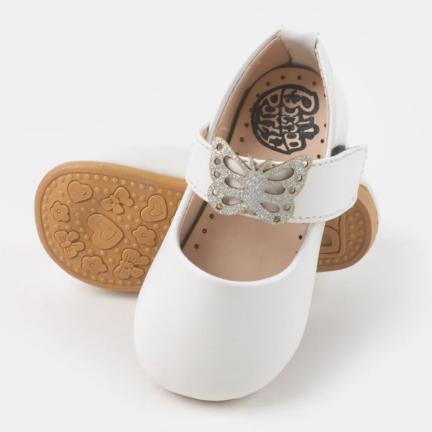 Girls Pumps PP-8 - White