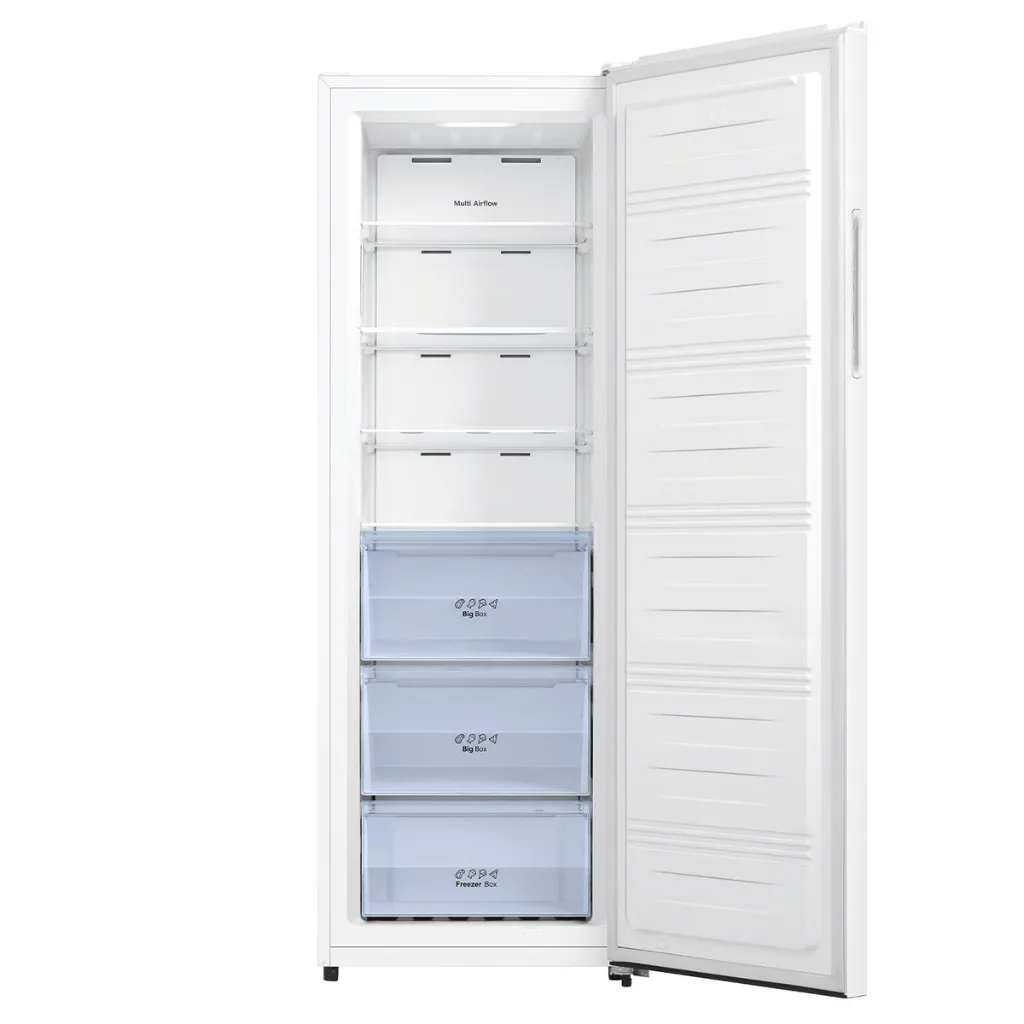 Hisense HRVF240 240L White Hybrid Upright Fridge/Freezer