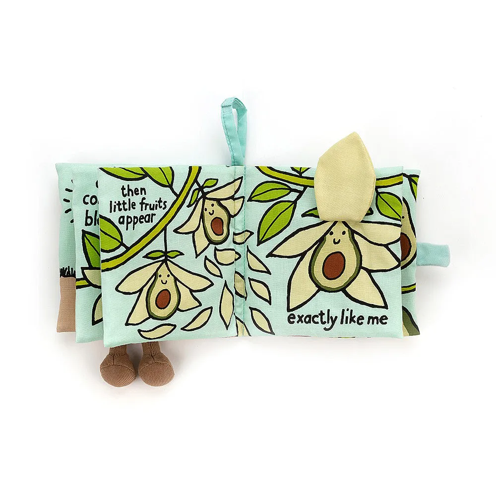 Jellycat Avocado Fabric Book