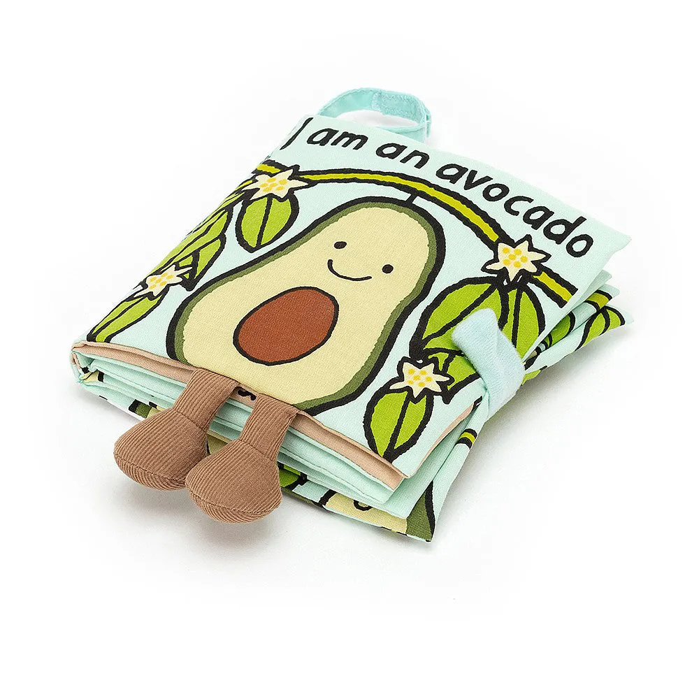 Jellycat Avocado Fabric Book