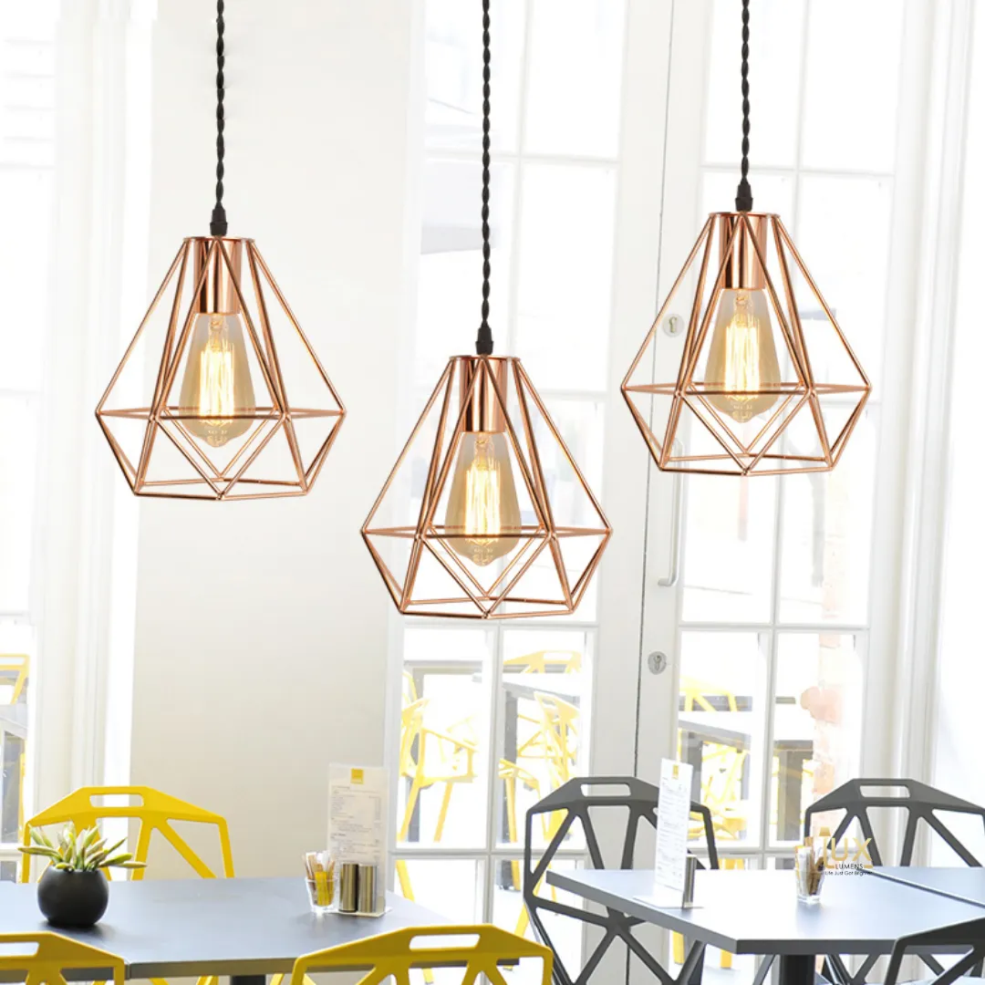 Klassisch - Rose Gold Pendant Light
