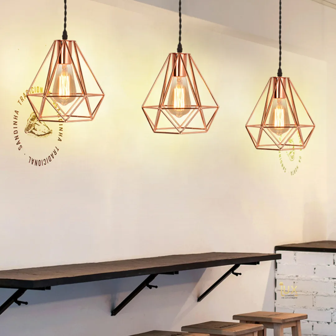 Klassisch - Rose Gold Pendant Light