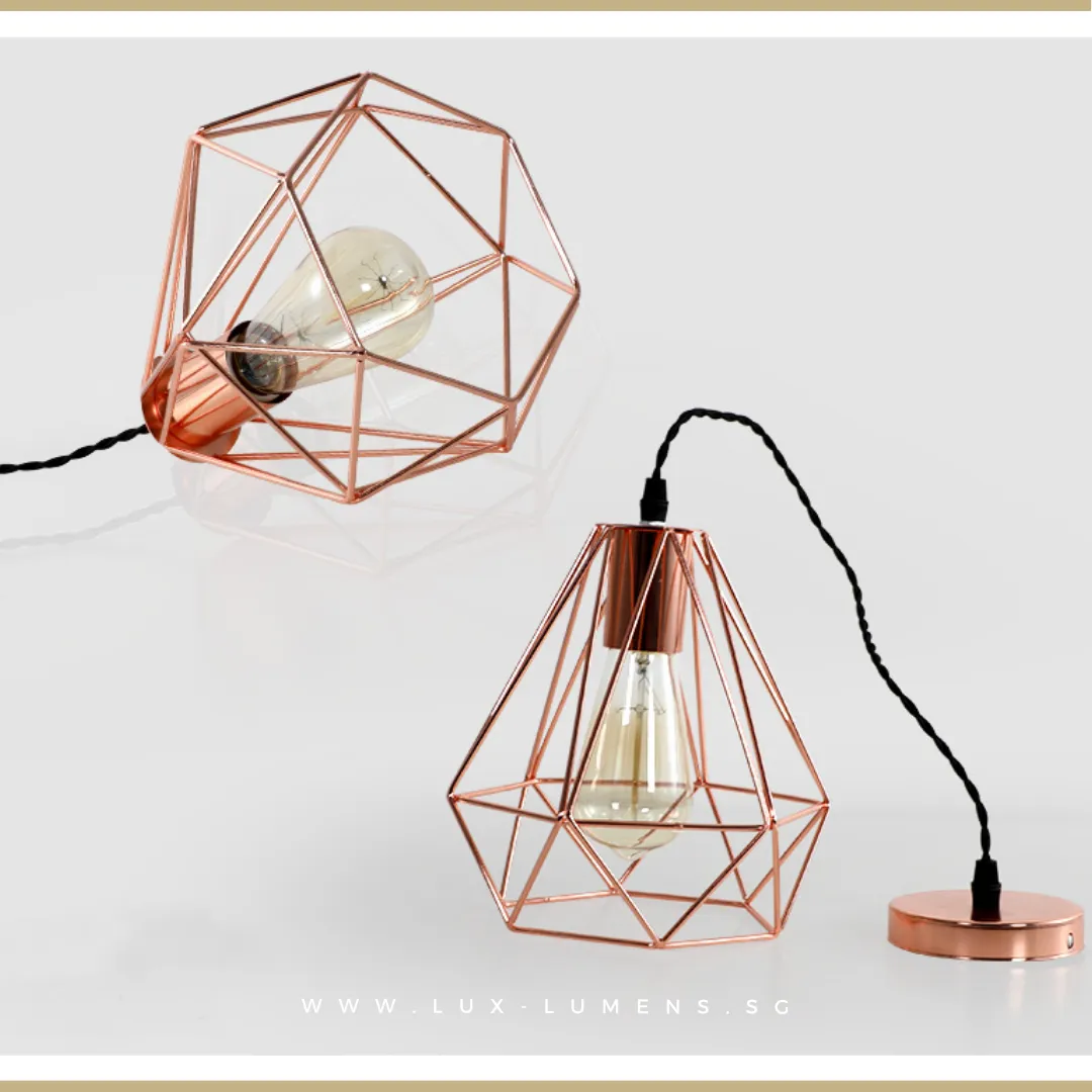 Klassisch - Rose Gold Pendant Light