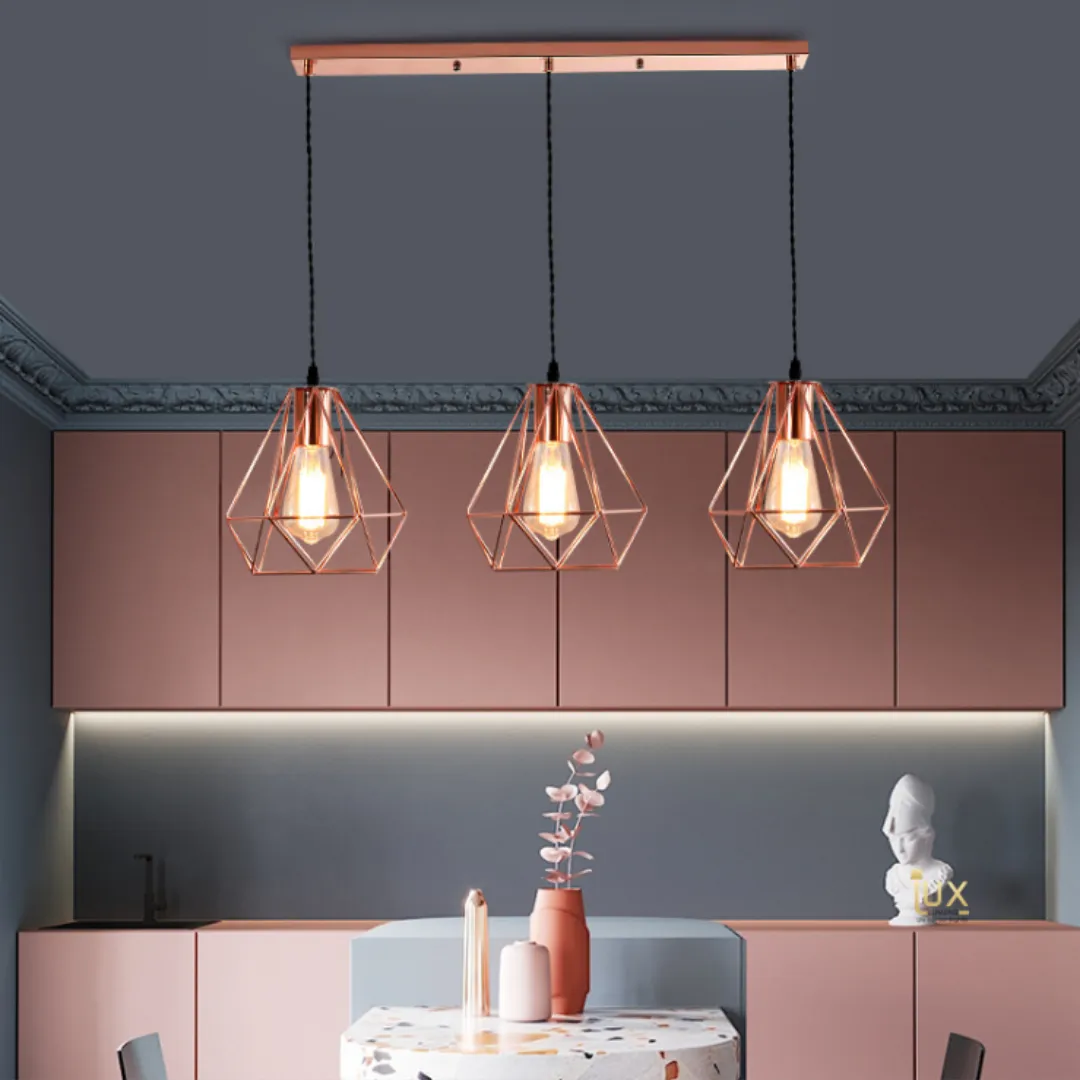 Klassisch - Rose Gold Pendant Light