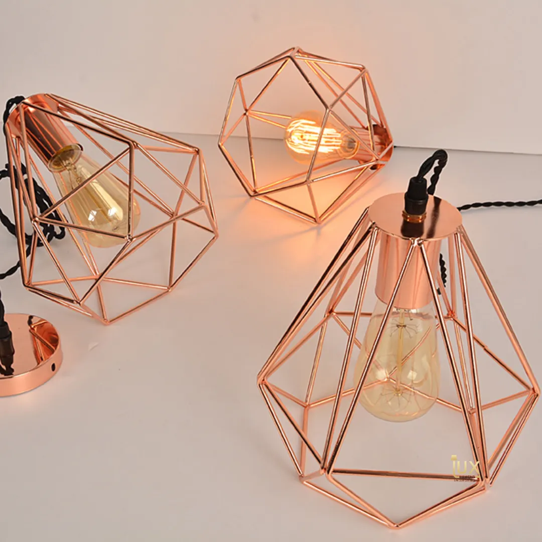 Klassisch - Rose Gold Pendant Light
