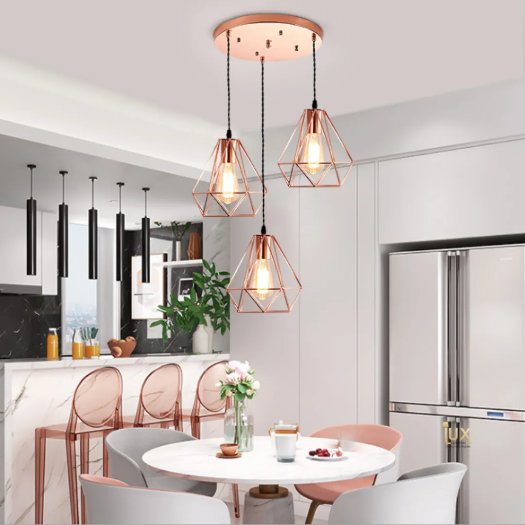 Klassisch - Rose Gold Pendant Light