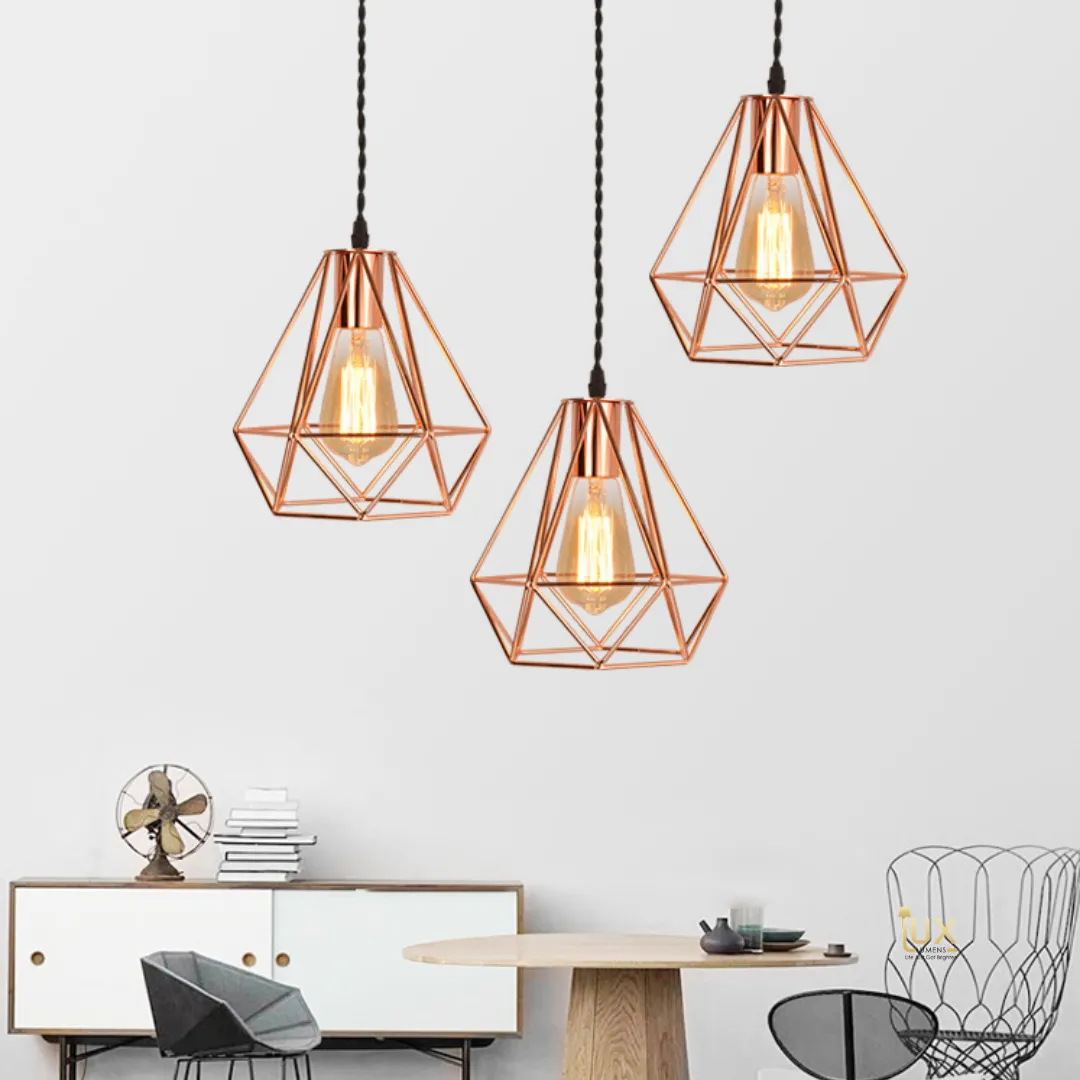 Klassisch - Rose Gold Pendant Light