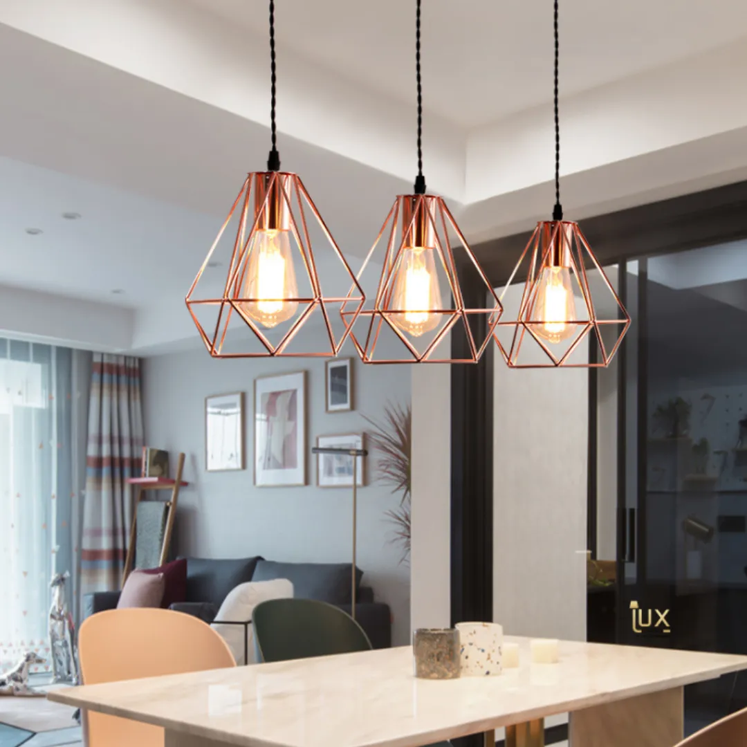 Klassisch - Rose Gold Pendant Light