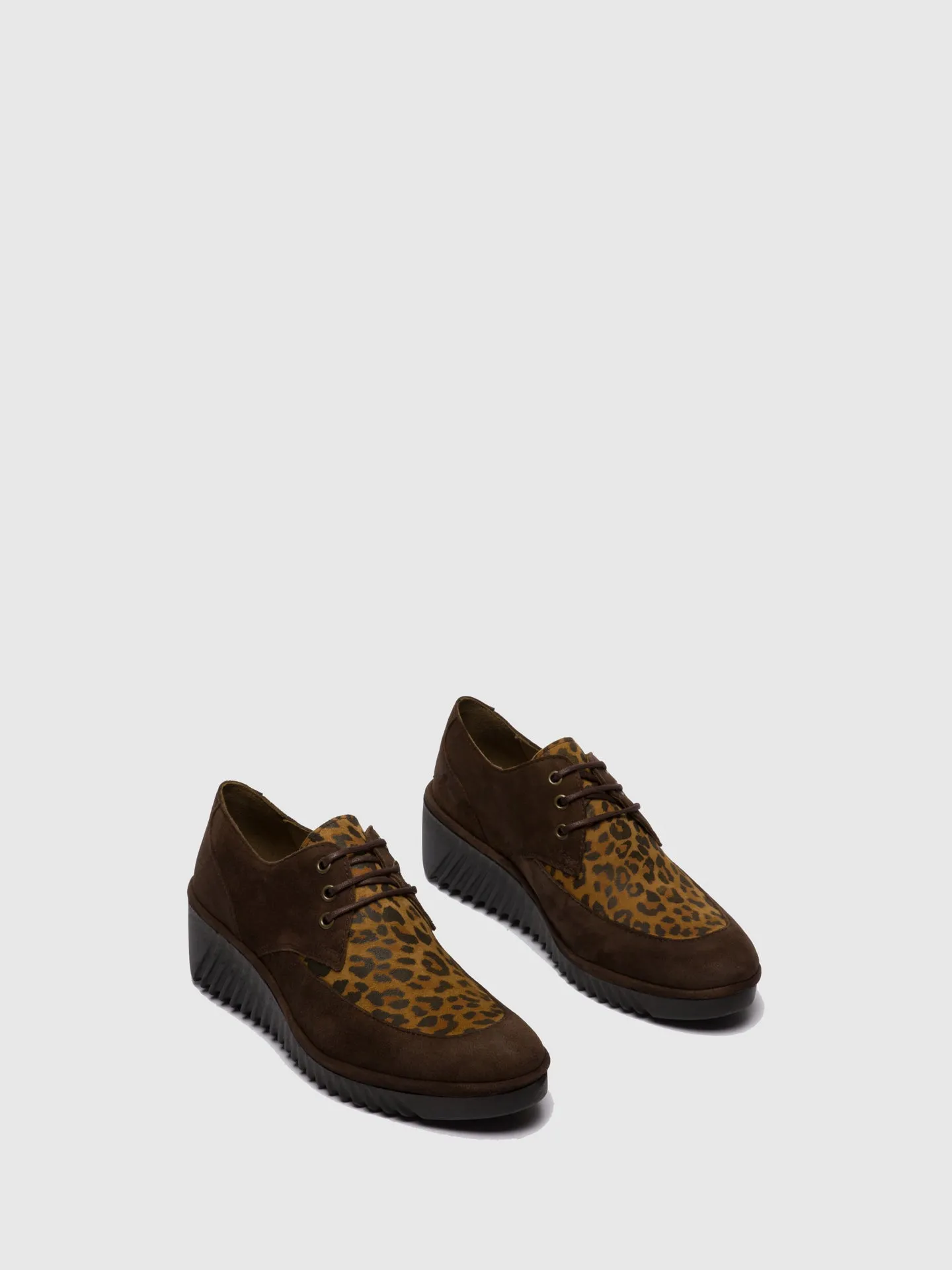 Lace-up Shoes LAEL230FLY SILKY/CHEETAH GROUND/TAN