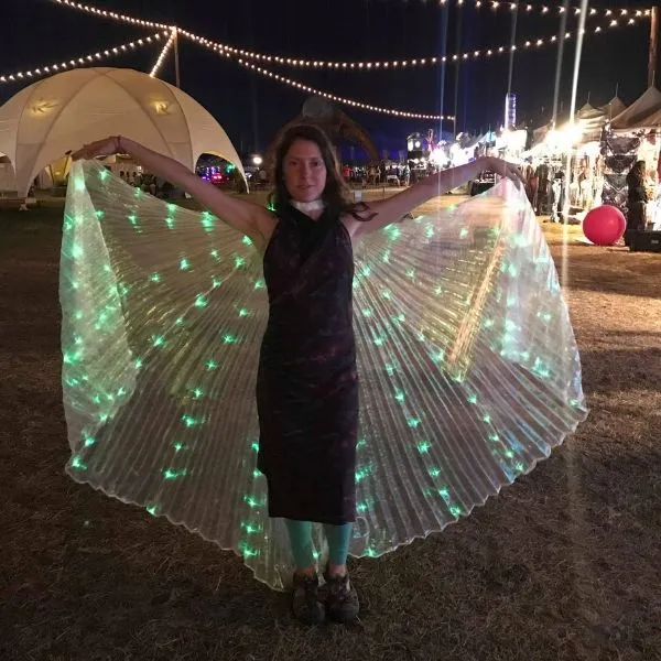 LED Light Up Isis Wings