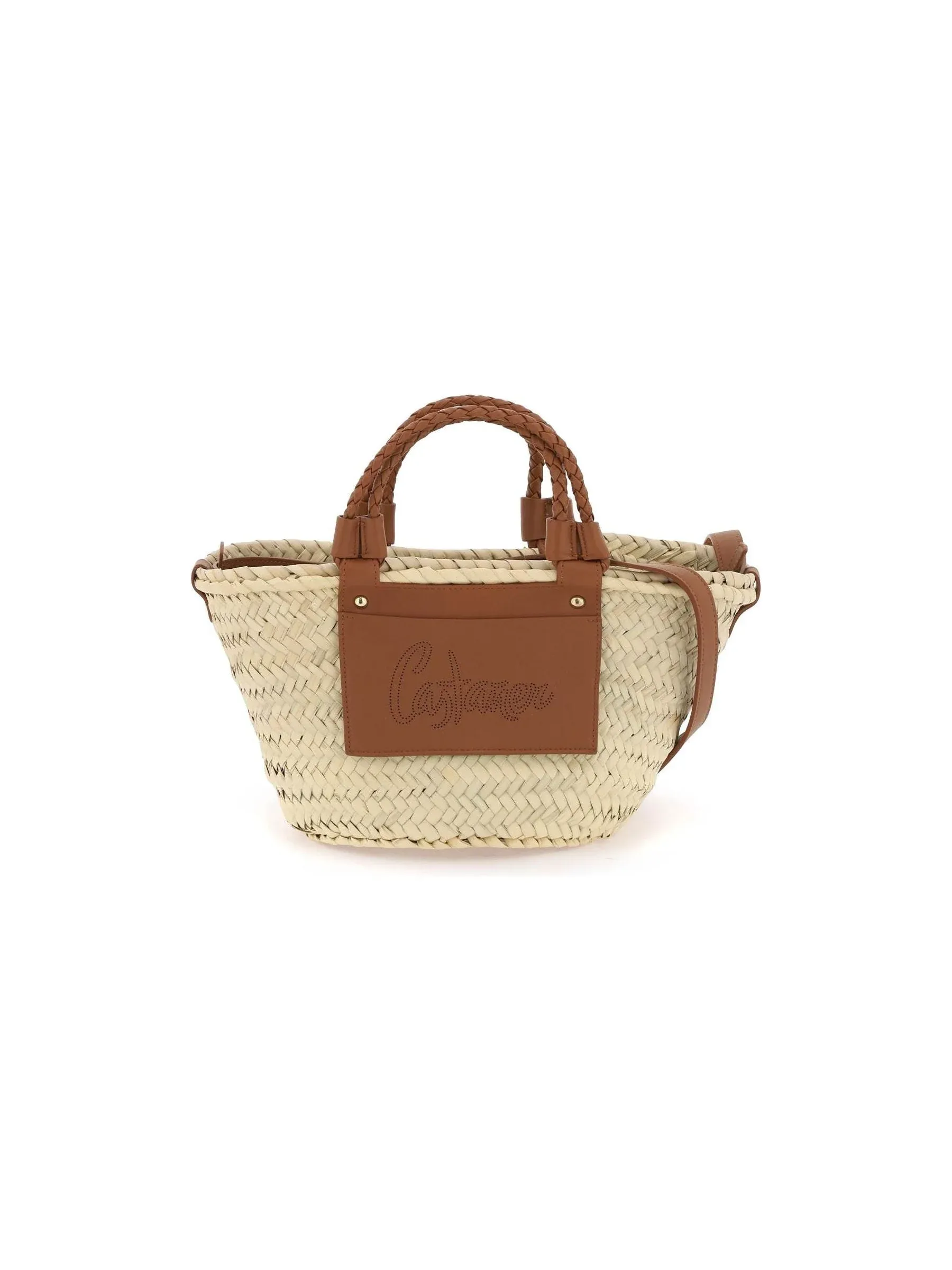 Libra Woven Raffia Tote