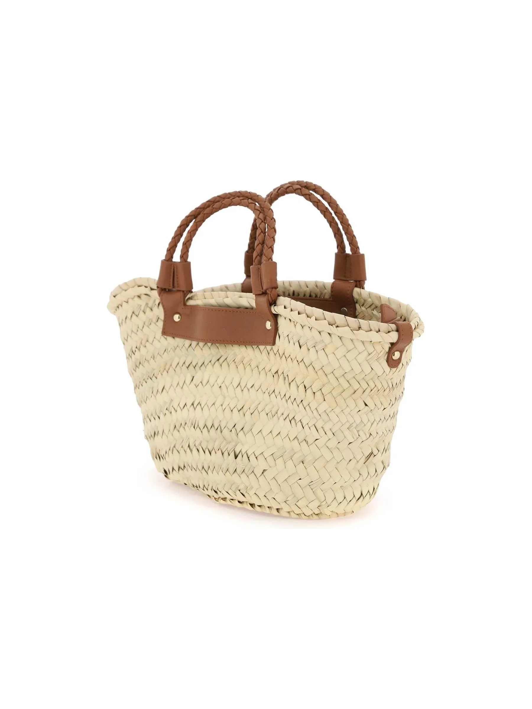 Libra Woven Raffia Tote