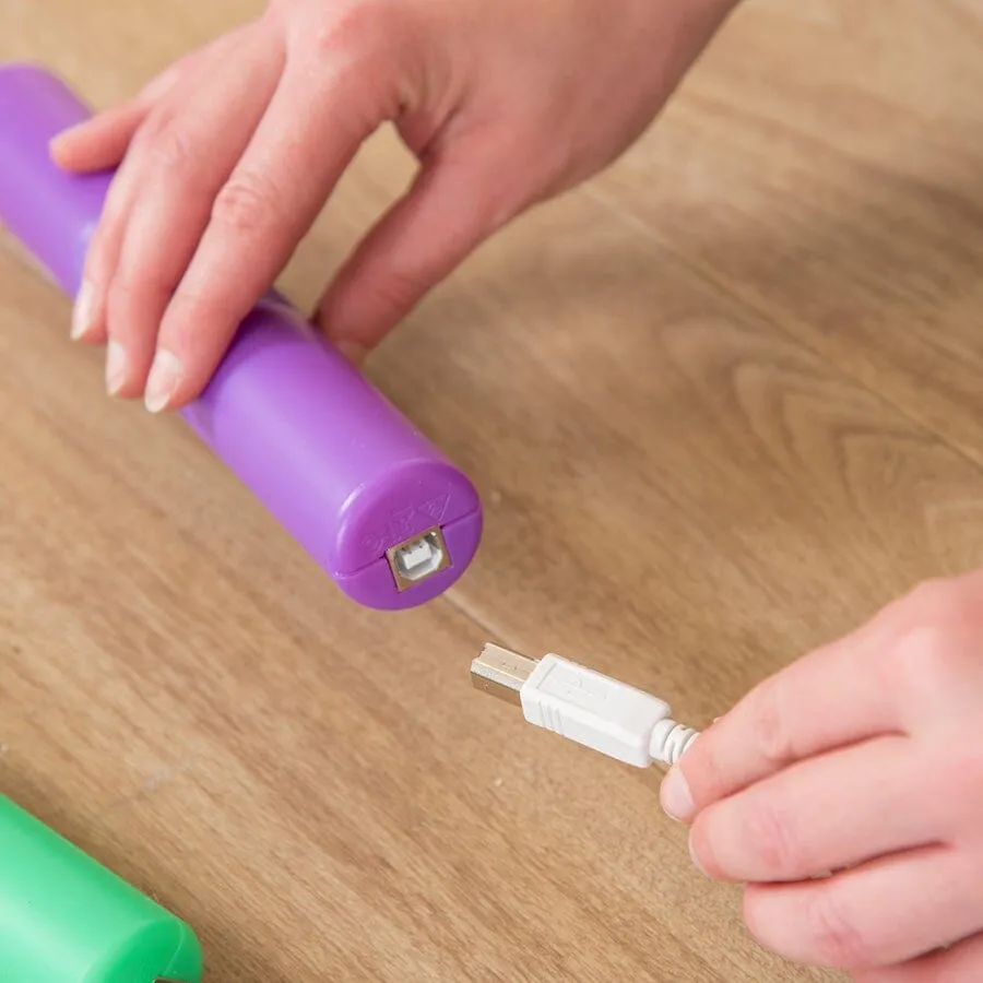 Light Up Glow Cylinders - Set of 12
