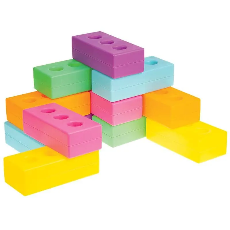 Light Up Tactile Glow Construction Bricks