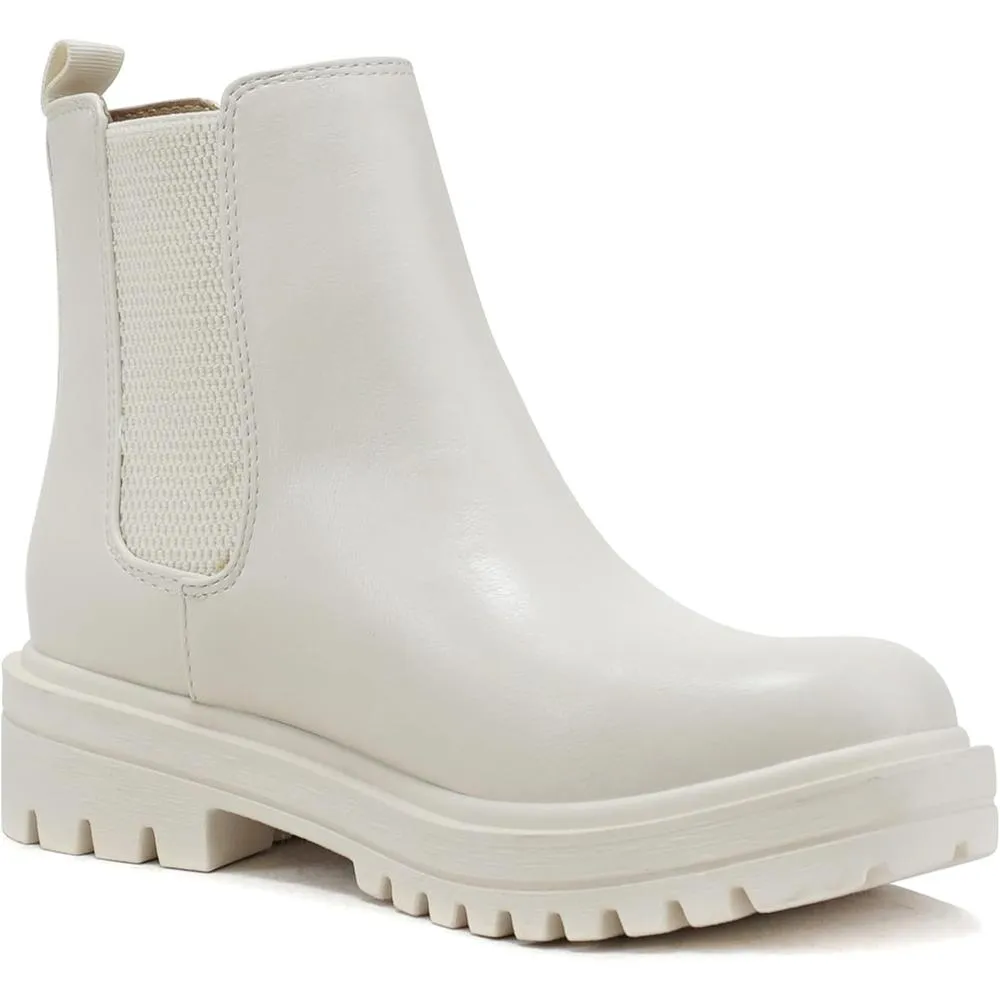 Low Block Chelsea Boots