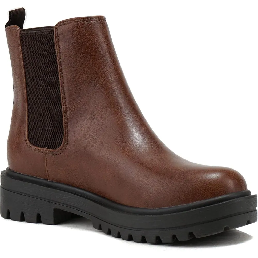 Low Block Chelsea Boots