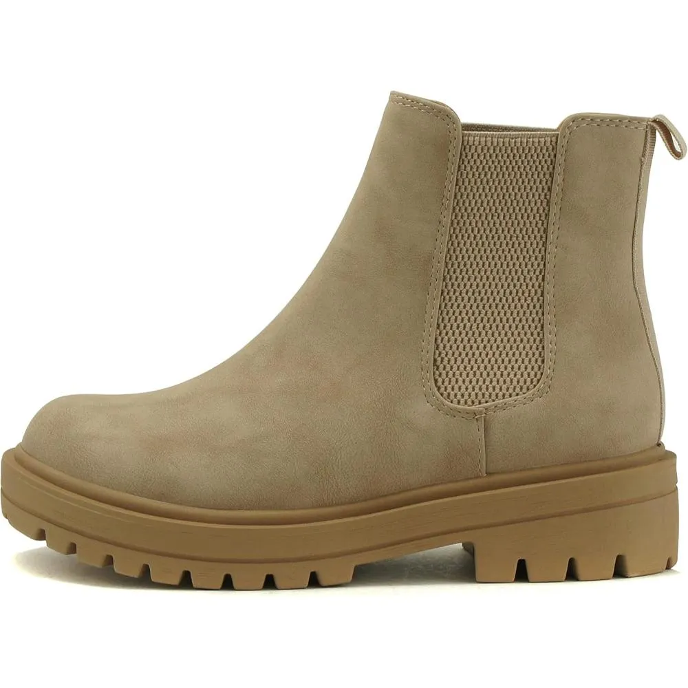 Low Block Chelsea Boots