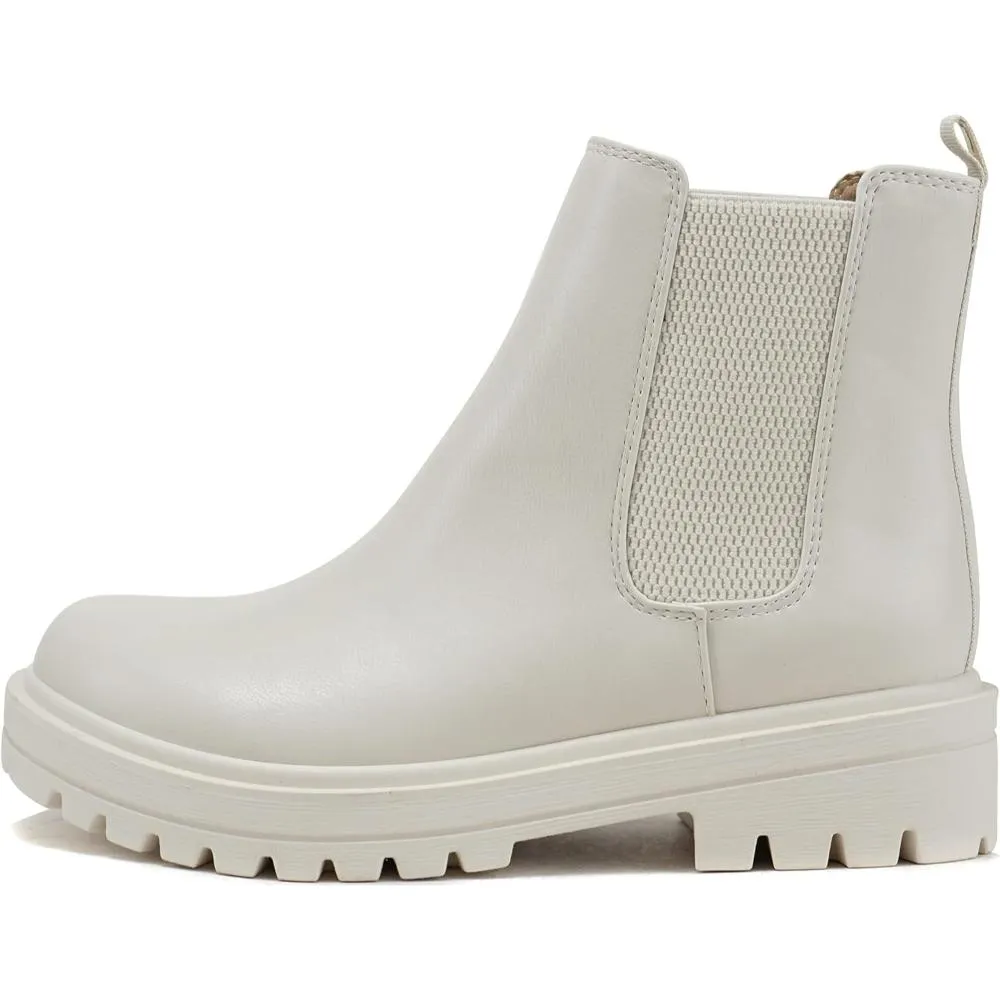 Low Block Chelsea Boots