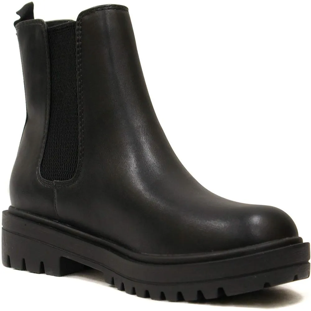Low Block Chelsea Boots