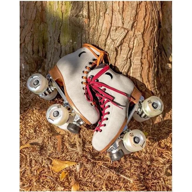 Luminous Light Up Quad Wheels White Pearl 85A - 4 Pack