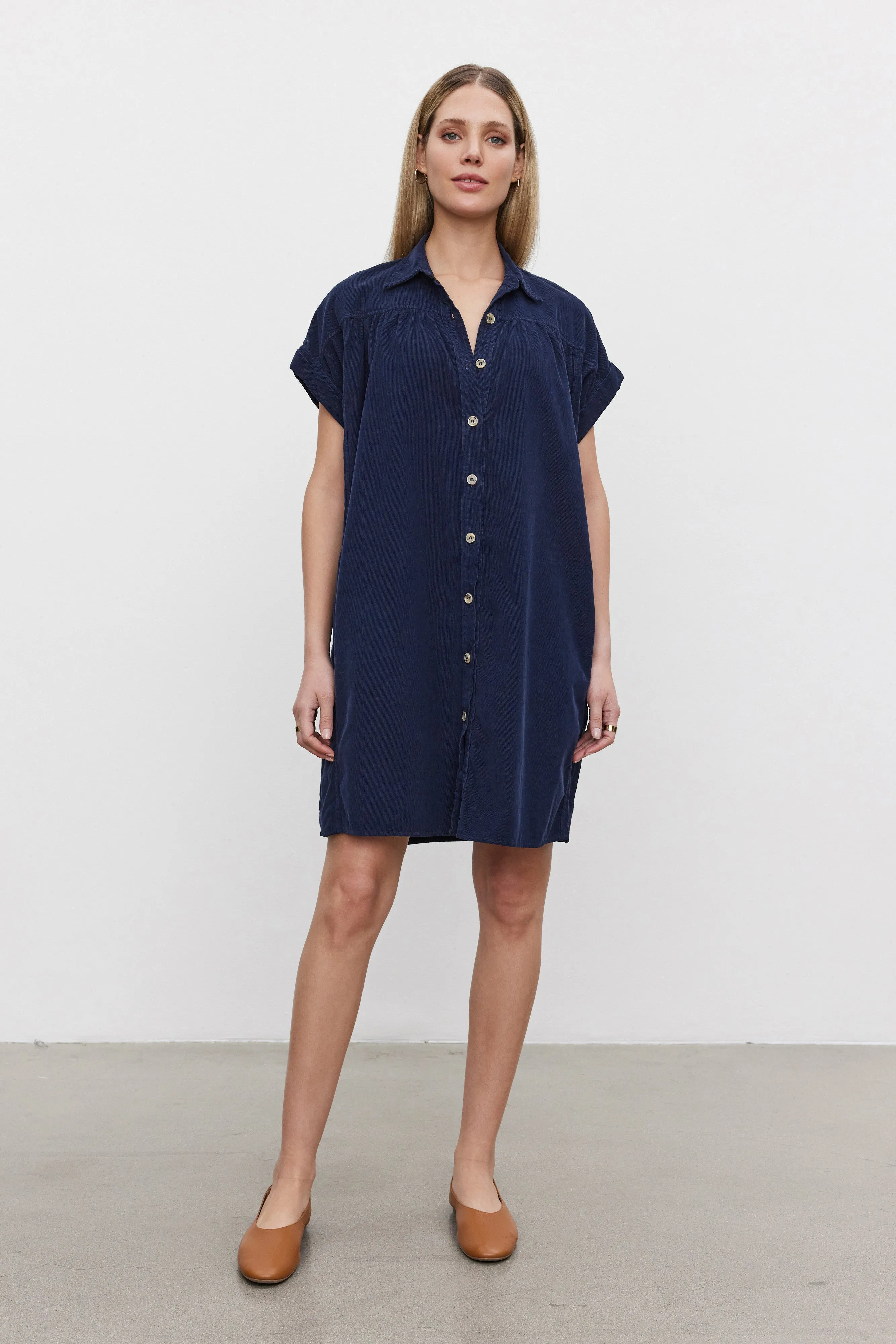 MACIE CORDUROY DRESS