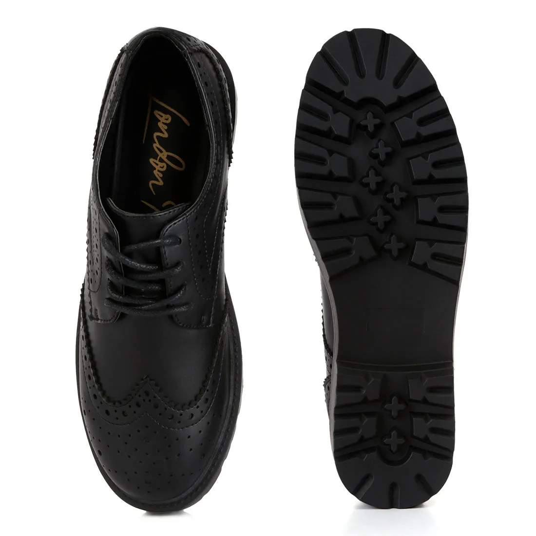 Milou Lug Sole Derby Shoes