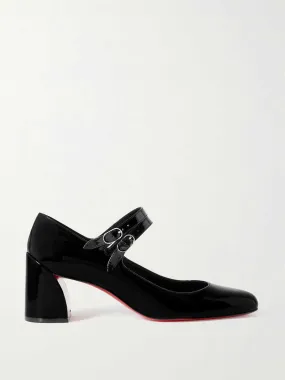 Miss Jane 55 patent-leather pumps