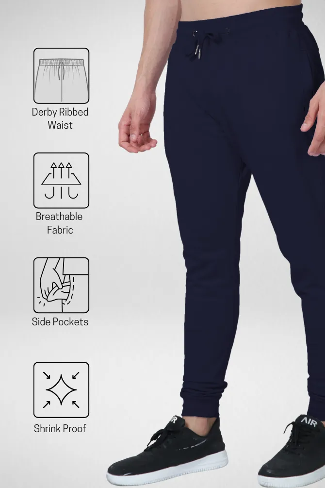 Navy Blue Jogger for men