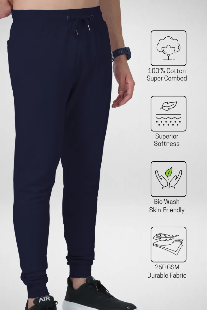 Navy Blue Jogger for men