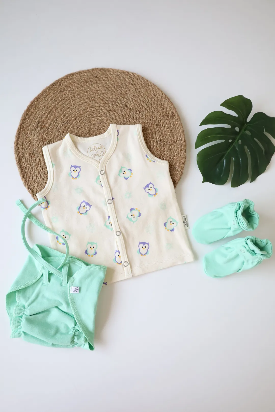 Owlet-Newborn Clothes Set