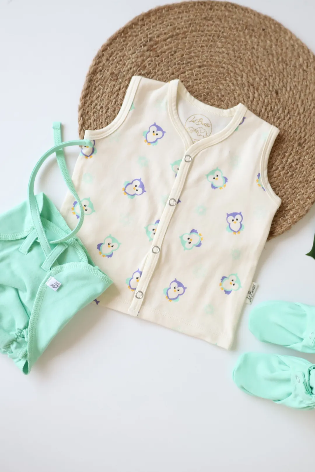 Owlet-Newborn Clothes Set