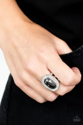 Paparazzi Ring ~ Always OVAL-achieving - Silver