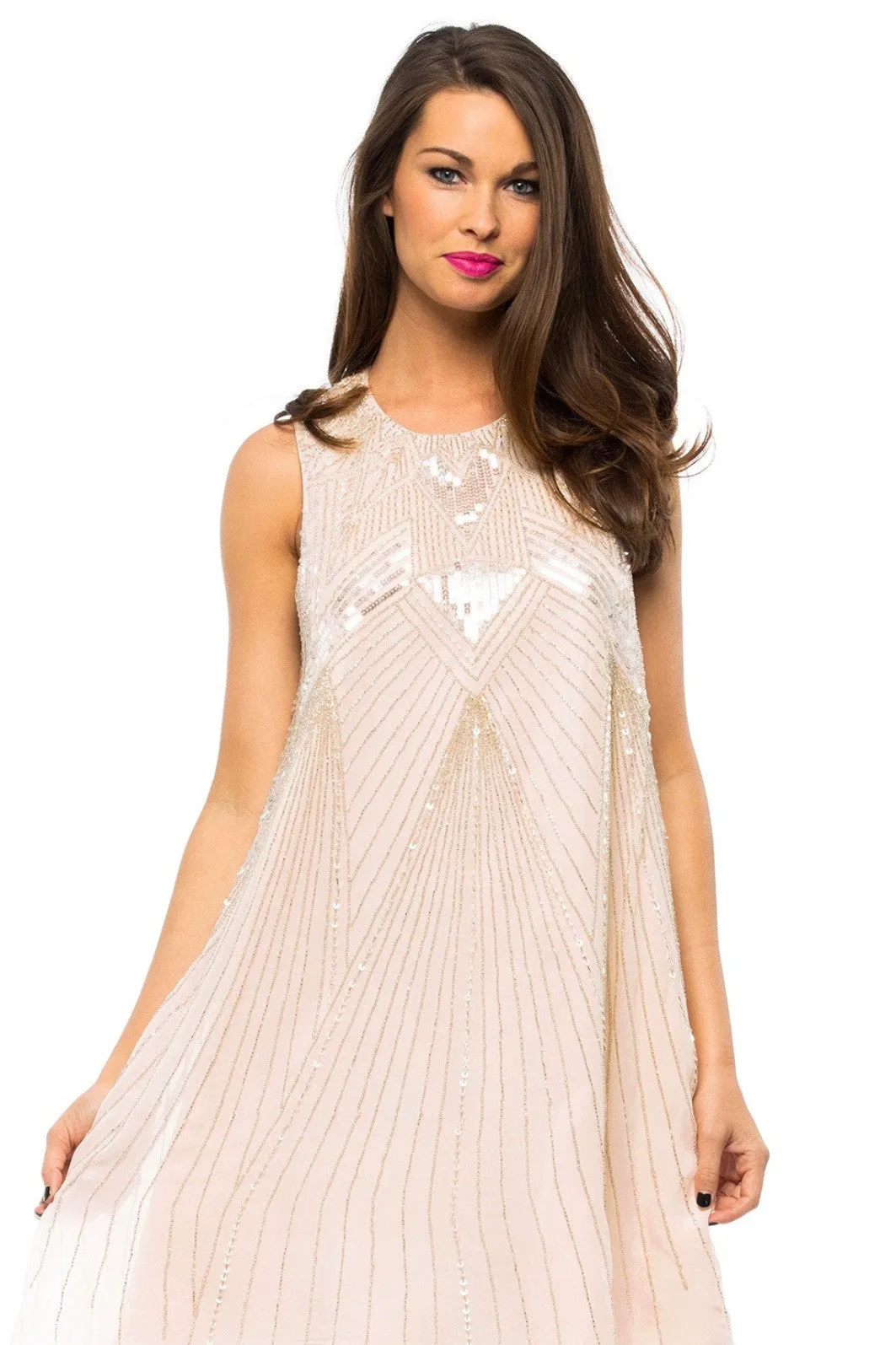 Peony Embellished Dress