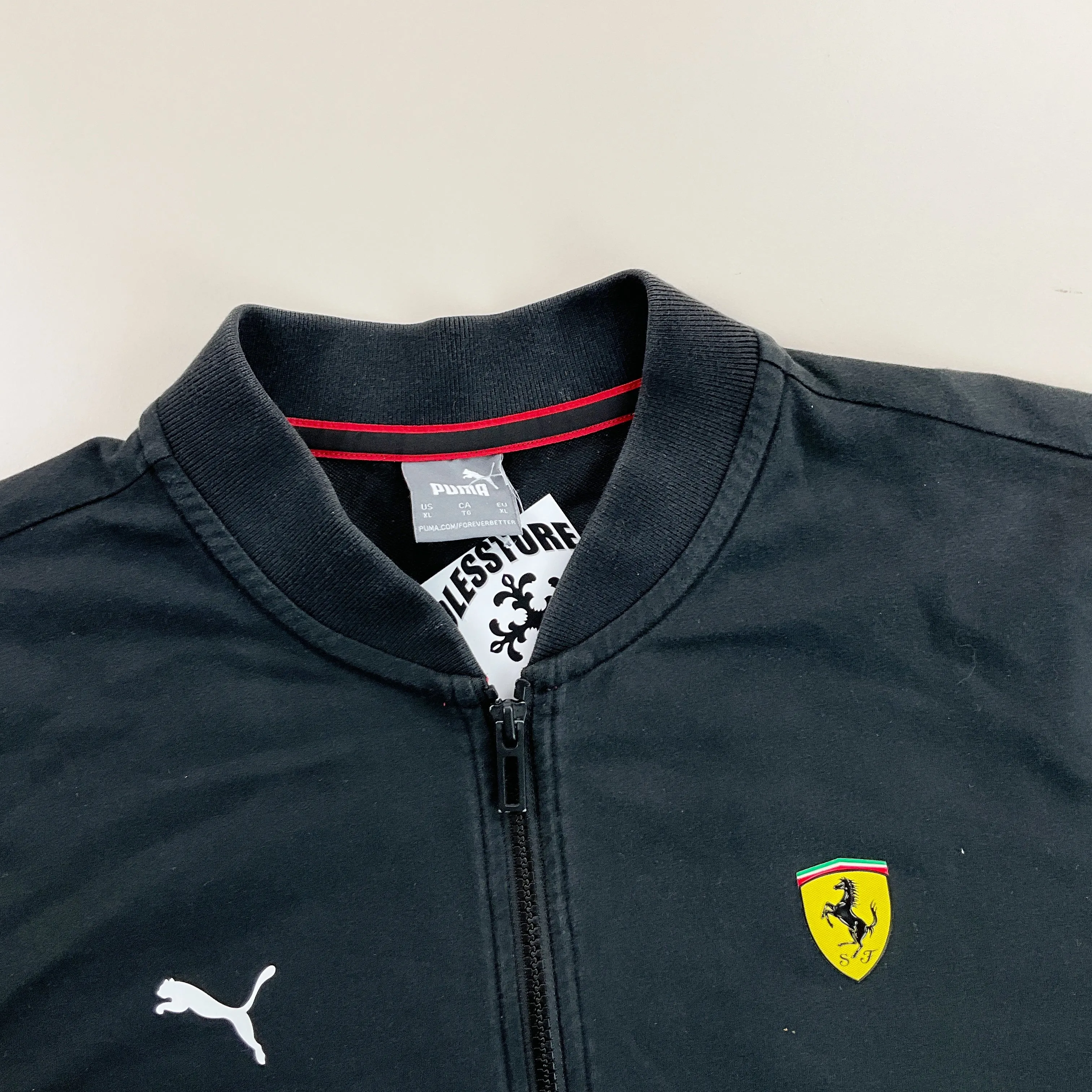 Puma Ferrari 00s Zip Sweatshirt - XL